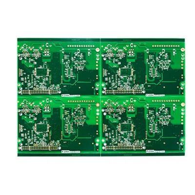قیمت مناسب ENIG White / Green PCB Board 1.6mm 12 Layer KB6167F Material آنلاین