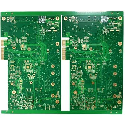 قیمت مناسب صفحه نمایش ابریشم صفحه PCB صلب ENIG 8 لایه سفید KB6160A سبز 1.6 میلی متر آنلاین