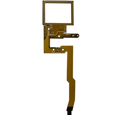 قیمت مناسب مونتاژ PCB انعطاف پذیر بادوام 2 لایه فیلم کاور زرد + مشکی آنلاین