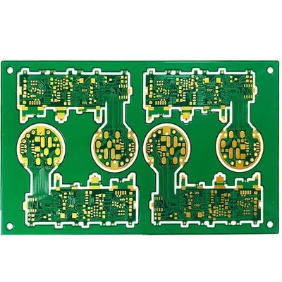 قیمت مناسب 6 لایه سفارشی صلب فلکس PCB 0.9 میلی متر سبز بدون صفحه ابریشمی 151.5 * 88.74 میلی متر آنلاین