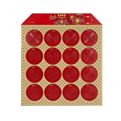 قیمت مناسب 2 لایه 1OZ صفحه مدار pcb با ضخامت 0.4mm با EING بر روی محصول پزشکی آنلاین