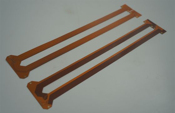 قیمت مناسب 2L pcb انعطاف پذیر پوشش زرد EING 1OZ 0.18mm صفحه مدار انعطاف پذیر آنلاین