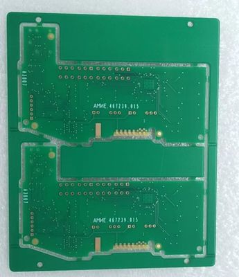 قیمت مناسب 1.6mm ضخامت تخته Quick Turn PCB نمونه با غوطه ور شدن طلا و طلا انگشت سطح پایان ماسک سولدر سیاه آنلاین