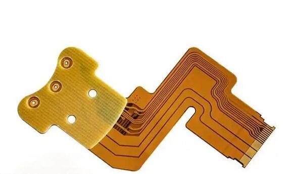 قیمت مناسب برد PCB انعطاف پذیر با روکش زرد سفت کننده FR4 و صفحه ابریشم سفید ارائه دهنده راه حل های مدار آنلاین