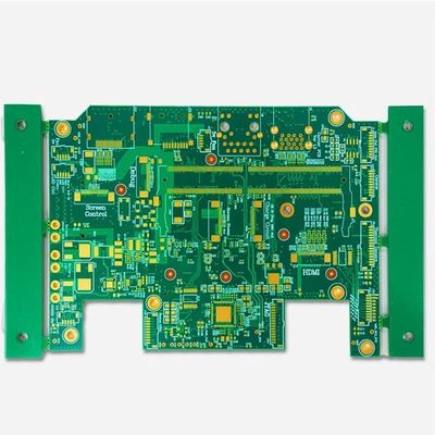 کیفیت مدار PCB چند لایه ENIG 12 لایه مدار PCB سفید سفید کارخانه