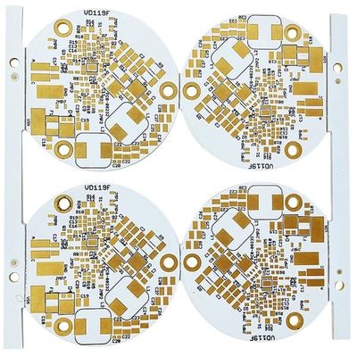 قیمت مناسب ENIG 2 لایه آلومینیوم PCB Electronics مواد PCB سفت و سخت 1.55 میلی متر آنلاین