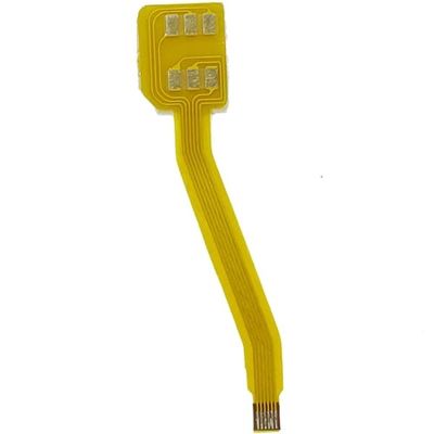 قیمت مناسب FR4 Stiffener Flexible PCB Board 0.8mm Yellow Cover Film 3 Layer PCB ENIG آنلاین