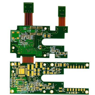 قیمت مناسب برد مدار چاپی 8 لیتری 1.2 میلی متری Figid Flex PCB 1oz 85.19*73.3mm آنلاین