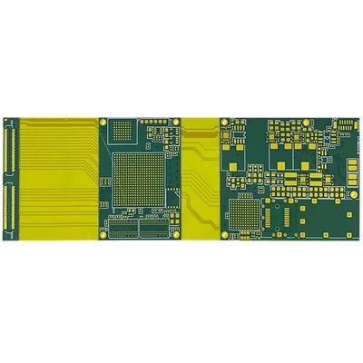 قیمت مناسب FR4 Flexible 8 Layer PCB Fabrication Green Cover Film 1.65mm آنلاین