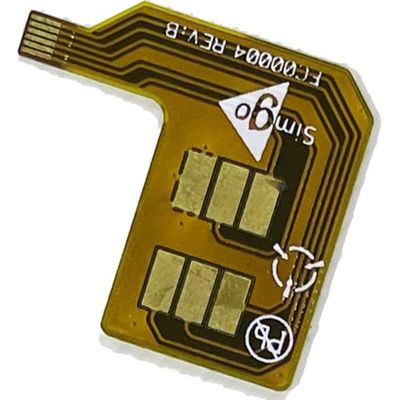 قیمت مناسب فیلم پوشش سفت کننده 4 لایه FR4 تخته PCB زرد 0.8 میلی متری بدون صفحه ابریشم آنلاین
