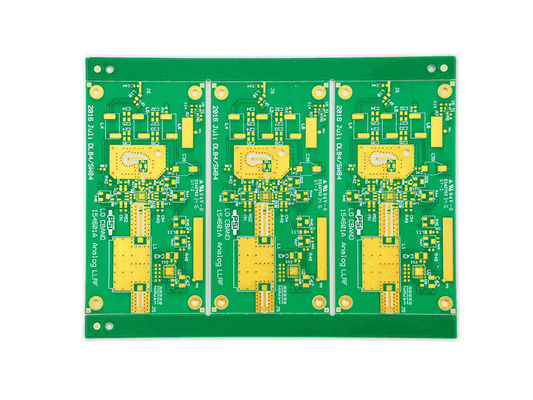 کیفیت برد مدار چاپی سفارشی ENIG 1 اونس PCB چهار لایه FR4+Lsola کارخانه