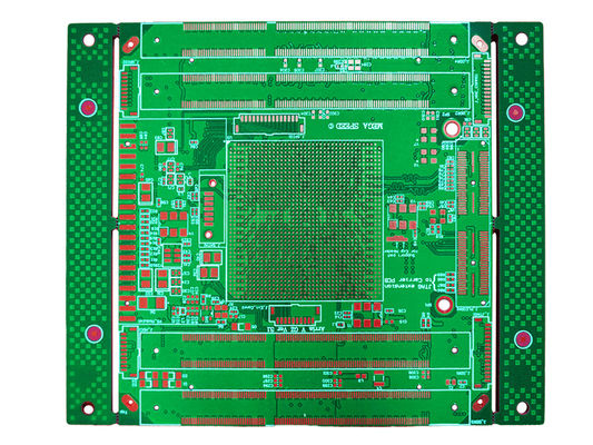قیمت مناسب 1 اونس HDI PCB Green 16 Layer PCB ENIG Board S1000-2M 124*101mm آنلاین