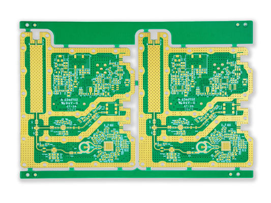 قیمت مناسب ENIG 6L راجرز PCB RO4003C+KB6160A 0.25mm حداقل سوراخ 104.53*154.55mm آنلاین