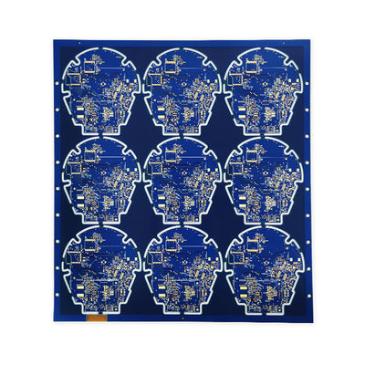 قیمت مناسب 1.3 اونس PCB صلب 6 لایه FR4 ENIG 270.48mm*247.57mm آبی / سفید آنلاین