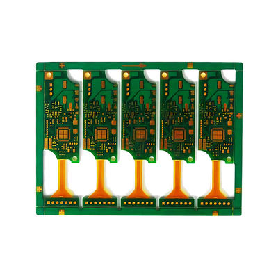 قیمت مناسب PCB HASL Rigid Flex 4MIL سوراخ اندازه مثلث طلایی PCB 2 لایه آنلاین