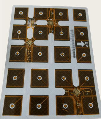 قیمت مناسب PCB دو طرفه انعطاف پذیر 1OZ EING پوشش زرد و ماسک سولدر سفید FPC آنلاین