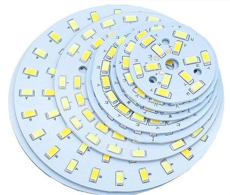 قیمت مناسب 1.5mm پایه آلومینیوم اسمبلی SMT PCB با 1.0-3.0 W/mK رسانایی حرارتی آنلاین