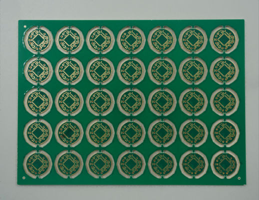 قیمت مناسب 2L Rogers Circuit Board RO4003C مواد 1.6mm 1OZ Edge Plating سبز Soldermask EING آنلاین