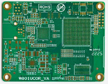 قیمت مناسب 6L FR4 TG150 1.6mm Multilayer Printed Circuit Board با کنترل انسداد BGA و 0.1mm حداقل پل ماسک سولدر آنلاین